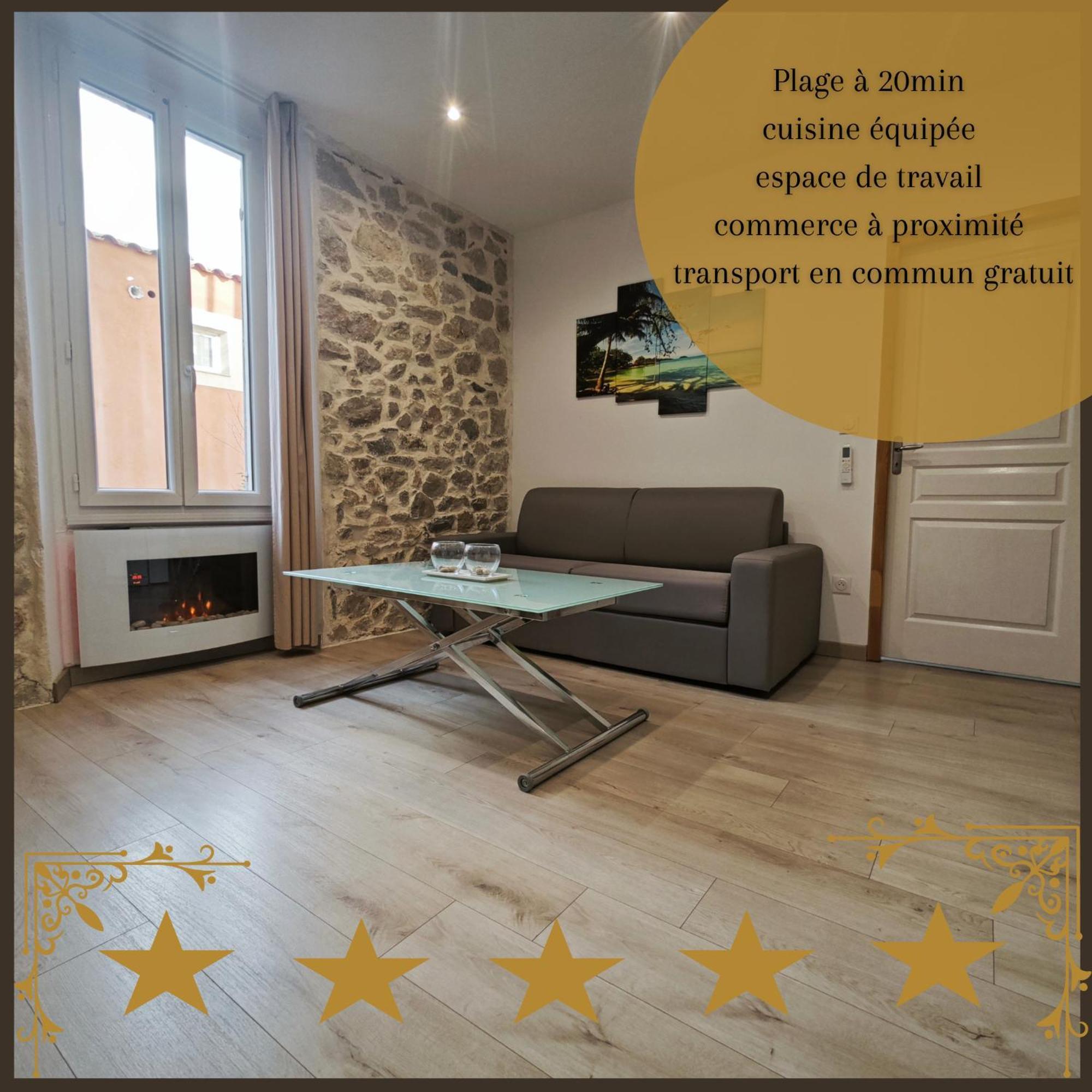 Appartement Tout Confort A 2 Pas Du Centre Ville Aubagne Esterno foto